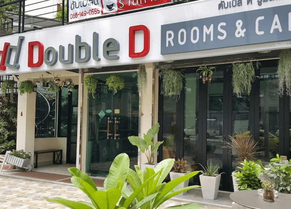 an affordable room cafe hotel